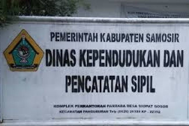 Gedung Kantor Disdukcapil Kab Samosir