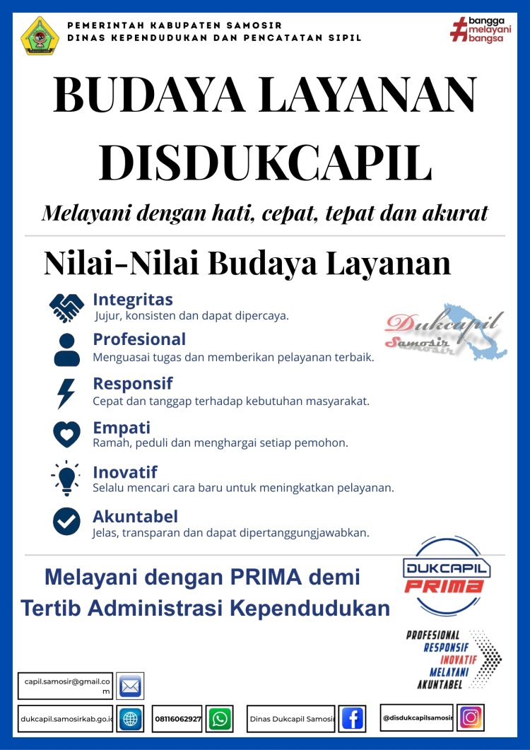 Budaya Pelayanan Publik