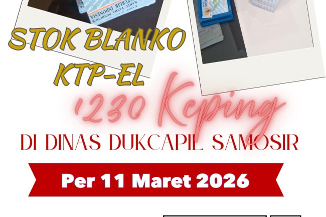 Stok Blanko Ktp
