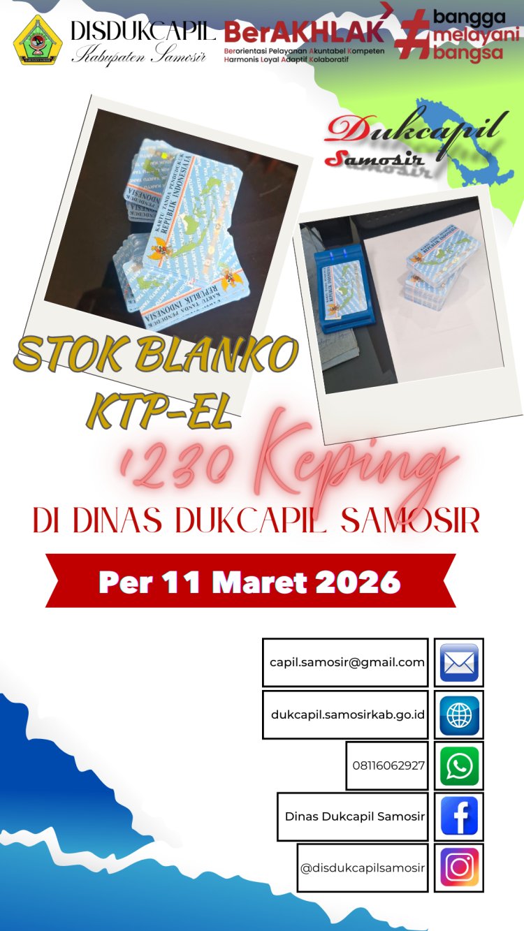 Stok Blanko Ktp
