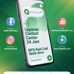 Berikut Nomor Costumer servis bank Bpd Bali (0852.1160.5264.)