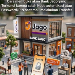 Cara membuka blokir akun Bank JAGO Yang keblokir