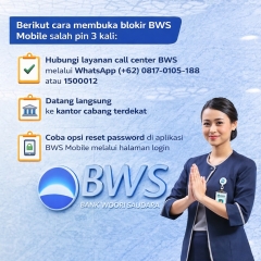Lupa username BWS mobile banking