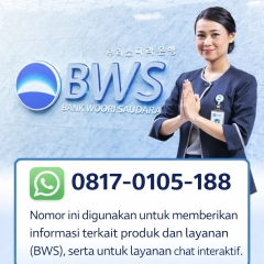 Berikut Nomo WhatsApp resmi bank woori saudara