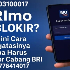 Terbaru COBALAH Cara buka Blokir BRImo Salah PIN 3 Kali atasi Akun BRImo terblokir cukup lewat HP.