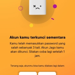 Cara atasi Bank Jago terblokir salah pin 3 kali