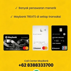 Cara tutup kartu kredit Maybank M2U