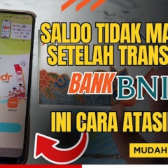 Penyebab Transaksi Gagal Saldo Berkurang di BNI Mobile Banking