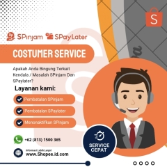 Langkah Cara membatalkan pengajuan Spinjam Shopee.