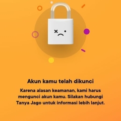 Berikut cara buka blokir bank jago Terblokir dan Terkunci