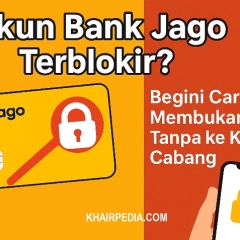 Cara buka blokiran Bank Jago terkunci lupa password