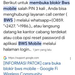 Berikut cara buka blokir bws mobile akun bank Woori Saudara