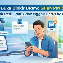 Cara Lupa PIN BRImo 3 Kali