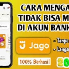 Cara buka blokir bank Jago salah password
