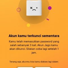 Cara buka blokir Bank Jago terkunci salah pin 3kali