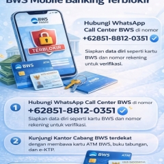 Baru Rilis Cara Buka Blokir Bank Woori Saudara Indonesia