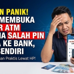 SOLUSI Cara Begini Cara Buka blokir akun BRImo Salah PIN kali