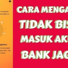 Cara cepat buka Blokir Bank JAGO transaksi terpending