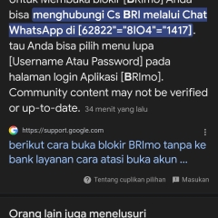langkah cara buka blokir BRImo tanpa ke bank layanan cara atas buka akun BRImo terblokir