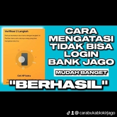 Laka liku Cara buka blokir bank Jago Terkunci password