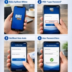 Cara ini buka Blokir akun BRImo tanpa ke bank cukup lewat hp di aplikasi BRImo