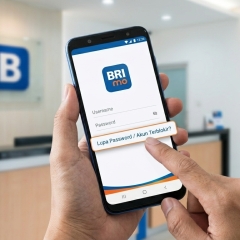 Tutorial cara buka blokir akun BRImo salah pin 3 kali