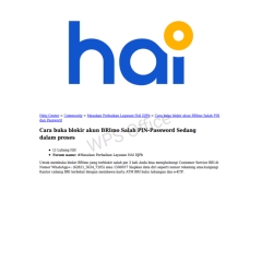 Solusi Mengatasi akun BRImo Terblokir