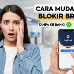 Cara buka blokir brimo salah password 3 kali lewat hp