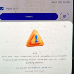 Cara buka blokir btn mobile yang terblokir