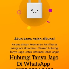 Cara membuka blokir Akun Bank Jago terblokir salah password