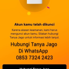 Ini Cara membuka blokir akun Bank Jago