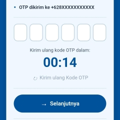 Cara ini dapat membuka blokir bws mobile yang salah pin 3 kali